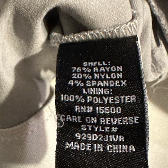 *NWT Violets & Roses Melisa High Rise Straight Pull On Pant - Picture 6 of 14